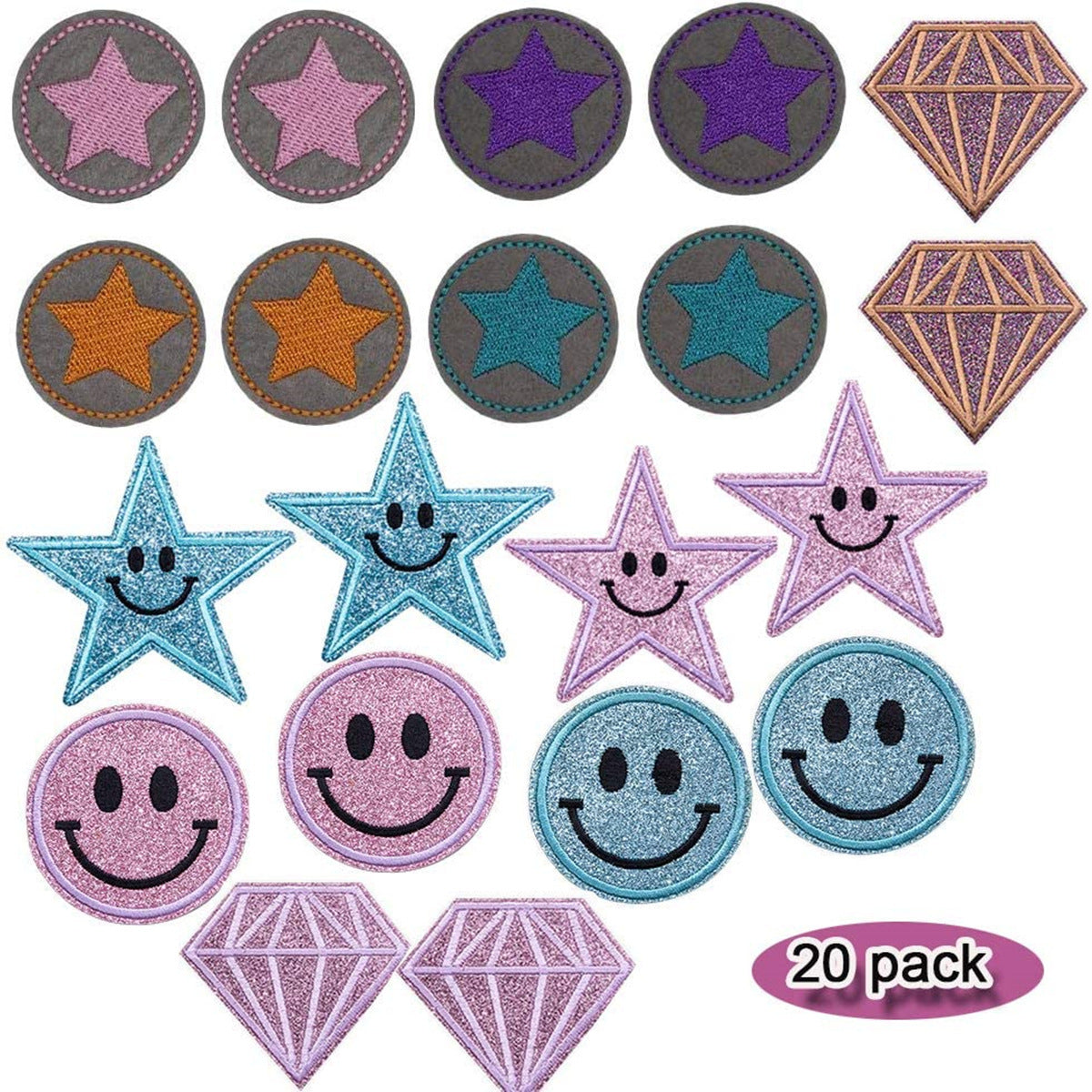 Wholesale Felt Dinosaur Embroidery Patches Cartoon Patch Set For Bags Hats Clothing Trendy DIY Craft Supply Fashion Accessory Gift