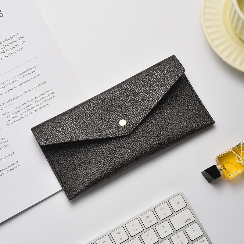 Wholesale  Wallet Long Thin Clutch Bag Simple Bag  Wallet