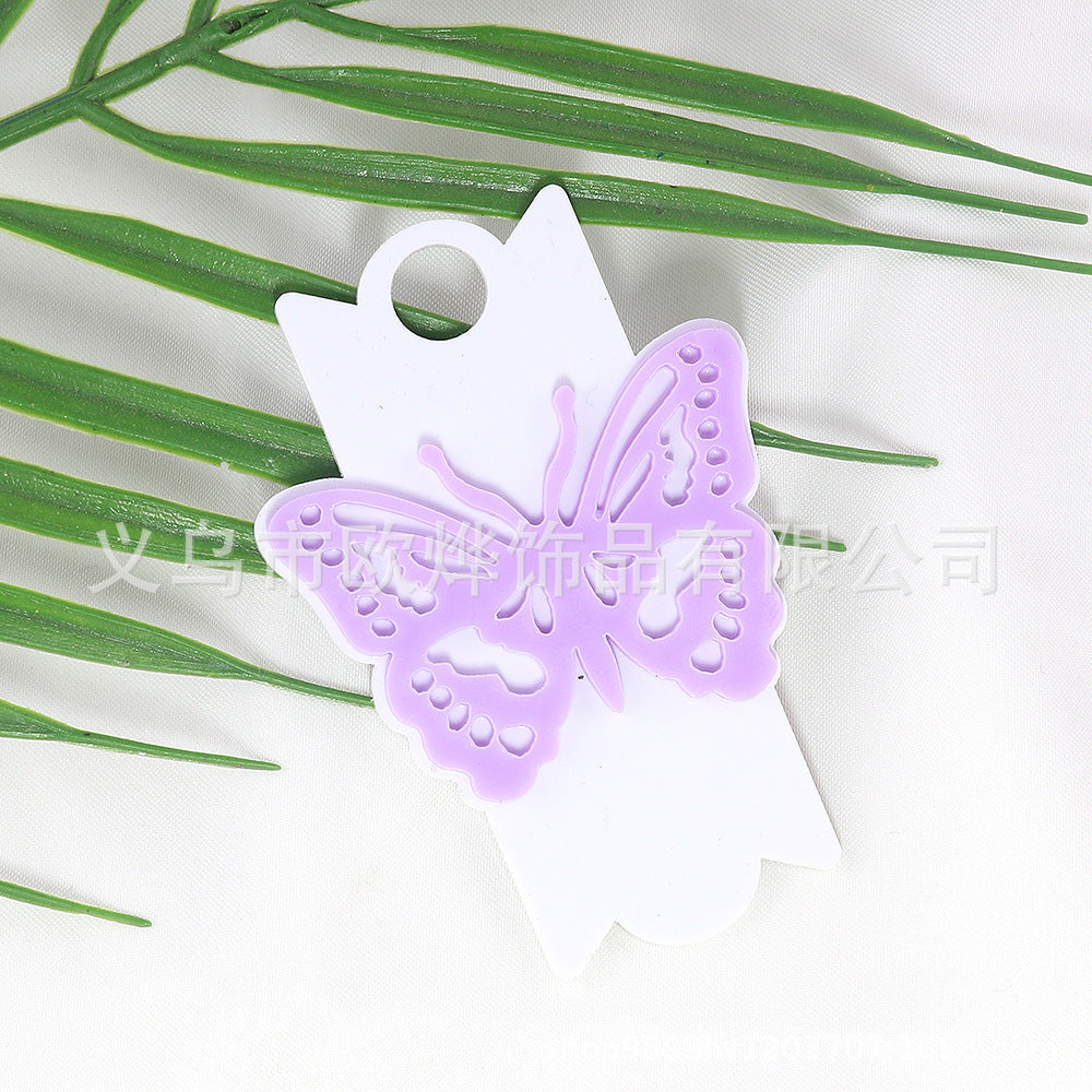 Wholesale 10pcs Blank DIY Acrylic Nameplate FlatBack