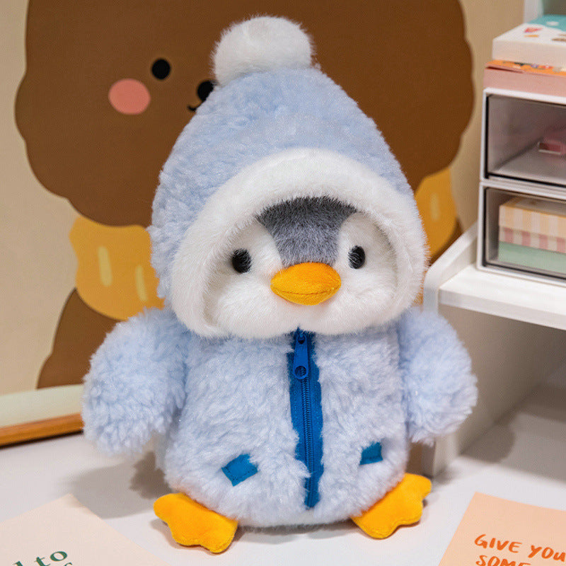 Wholesale Cute Drag Penguin Doll Plush Toy Children's Companion Doll