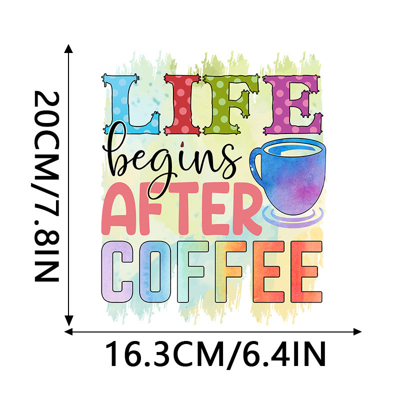 Wholesale 10pcs Leopard print coffee UV DTF Ready to Press Transfers Wraps