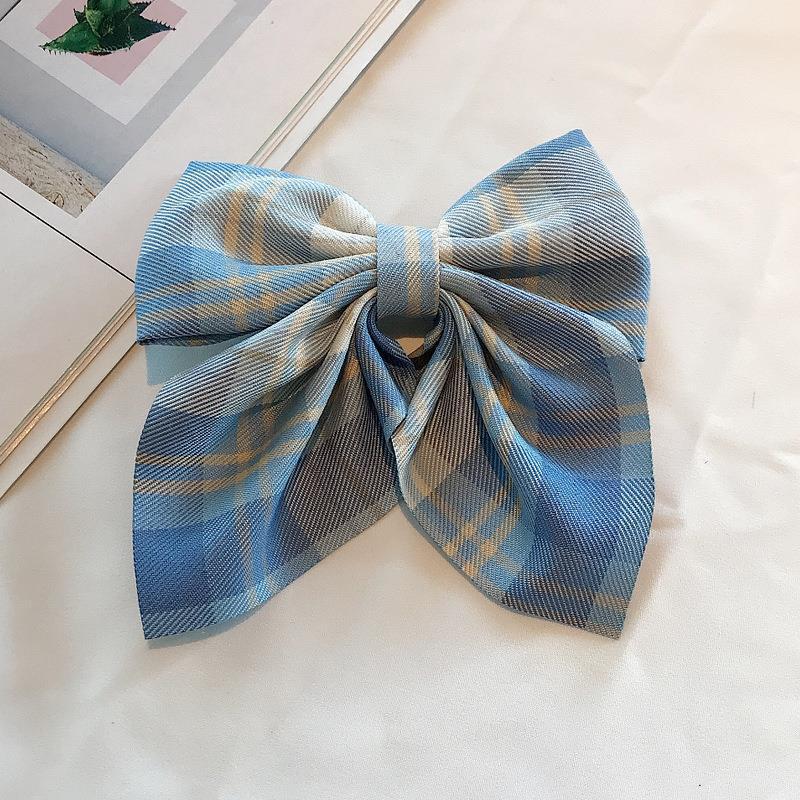 Wholesale Wholesale solid color temperament college style bow hairpin
