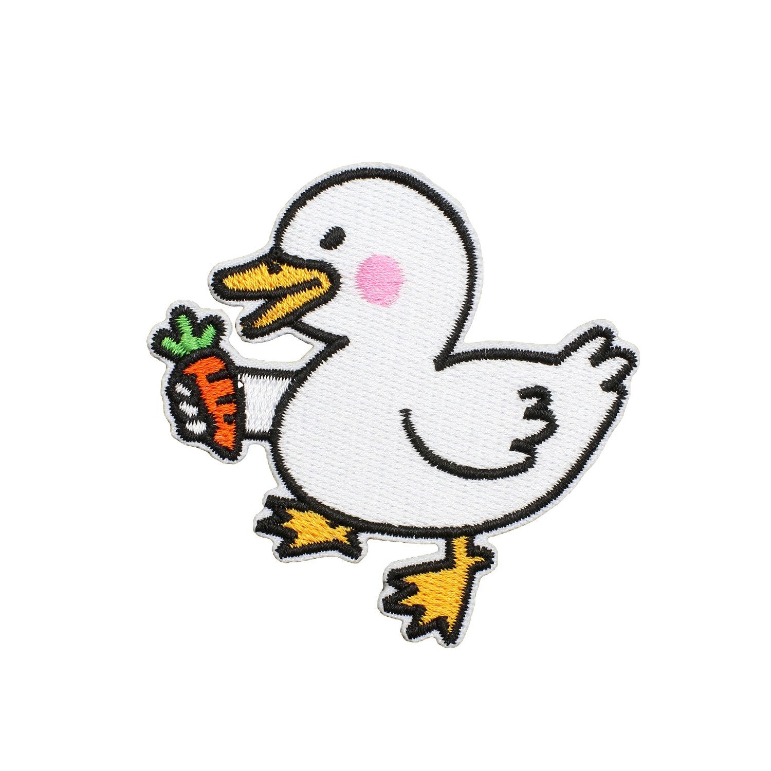 Wholesale Cute duck embroidered patch for children's clothes