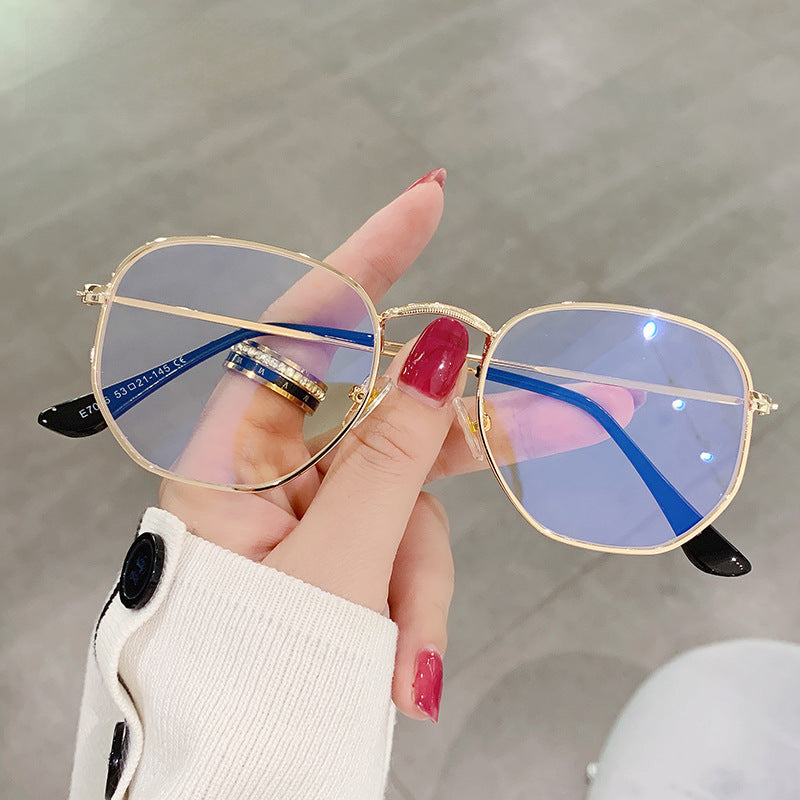 Wholesale Jetset 7006 Unique Irregular Fashionable Metal Sunglasses Artistic Style Eyewear For Men Women