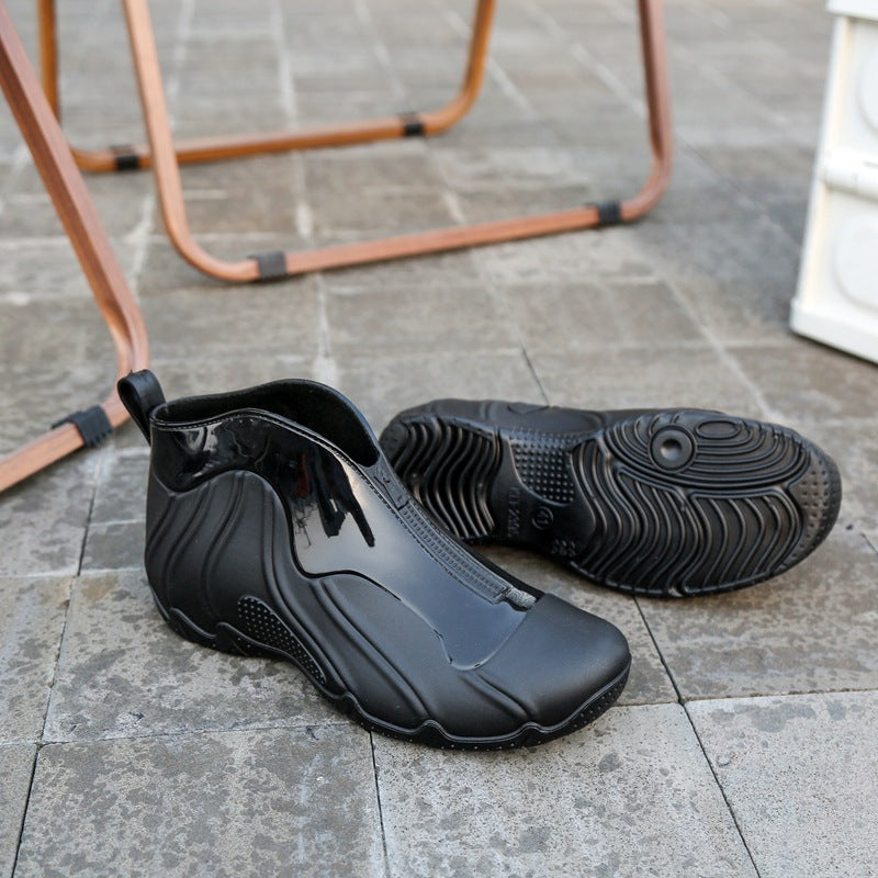 Wholesale Men's Short PVC Rain Boots