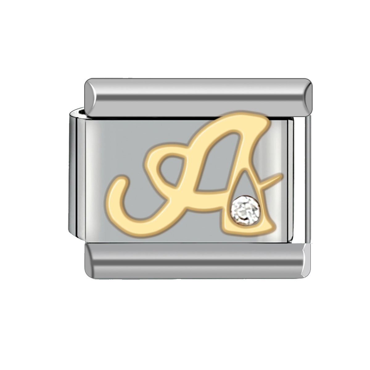 Wholesale Italian Charm Bracelet 9mm DIY Patchwork Detachable Pattern Diamond Set Combination Bracelet