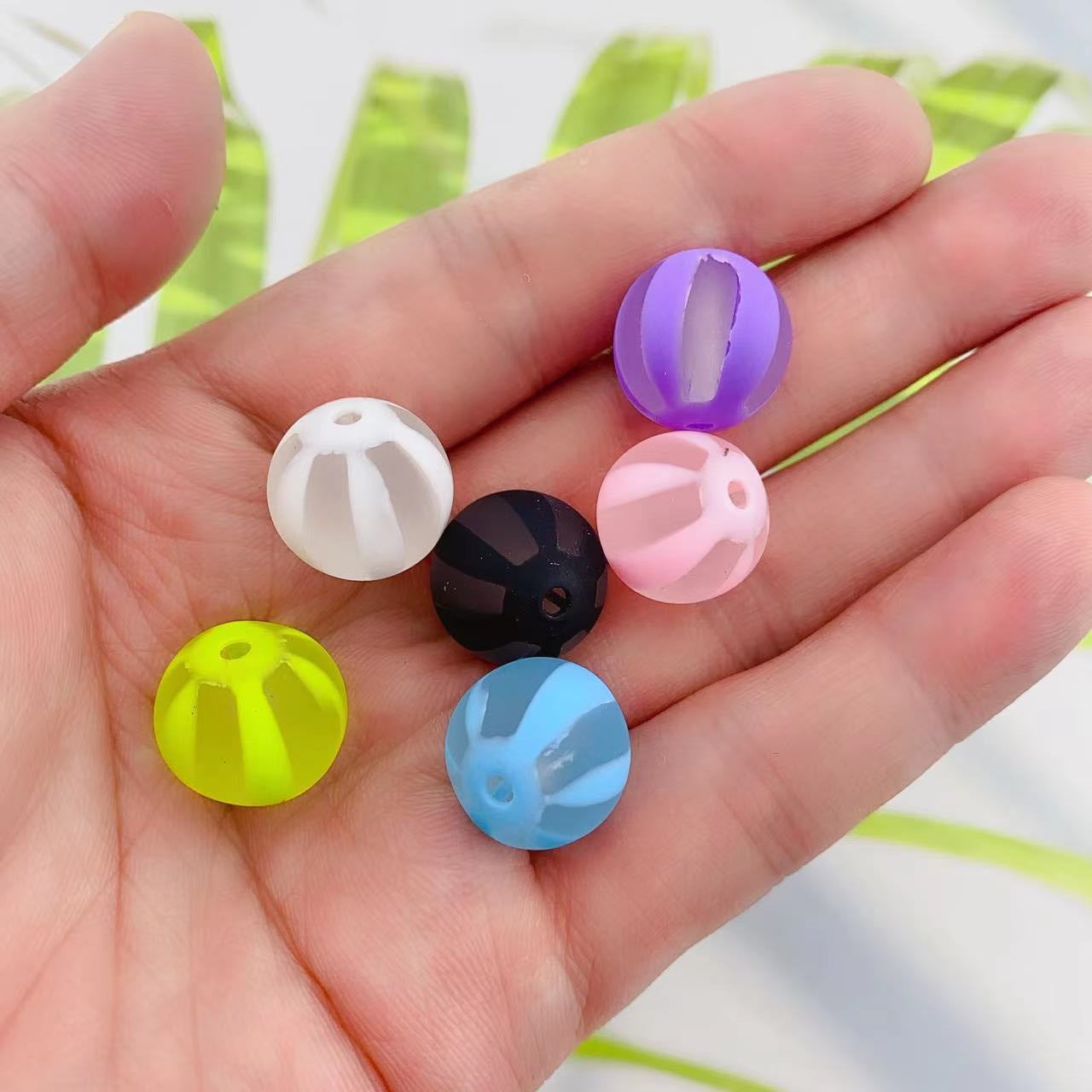 Wholesale 10PCS Watermelon Acrylic Beads