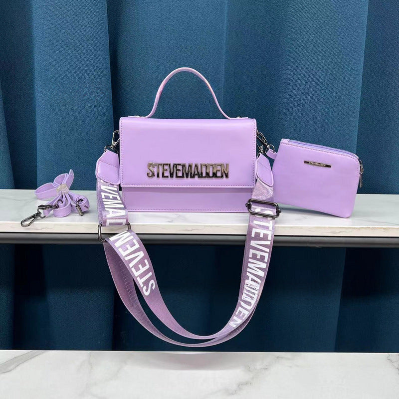 Wholesale Letter Shaped Small Square Bag Handbag Single Shoulder Crossbody Bag