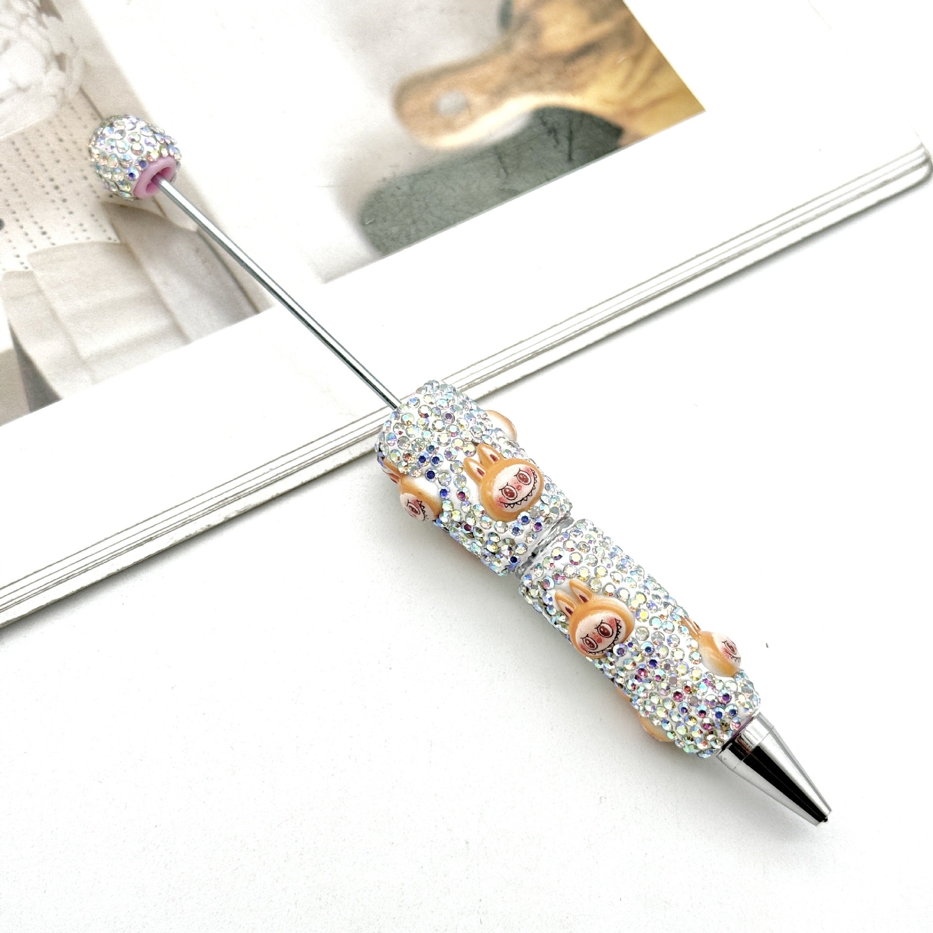 Wholesale Diamond cartoon beaded pen