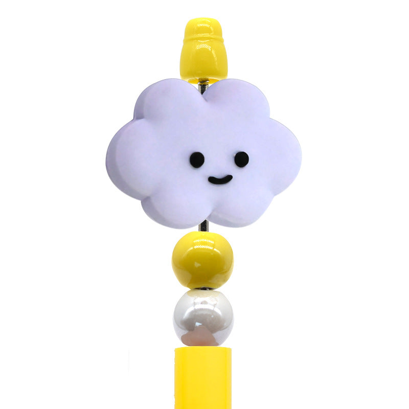 Wholesale 30pcs Cloud Rainbow Cute Animal Focal Beads