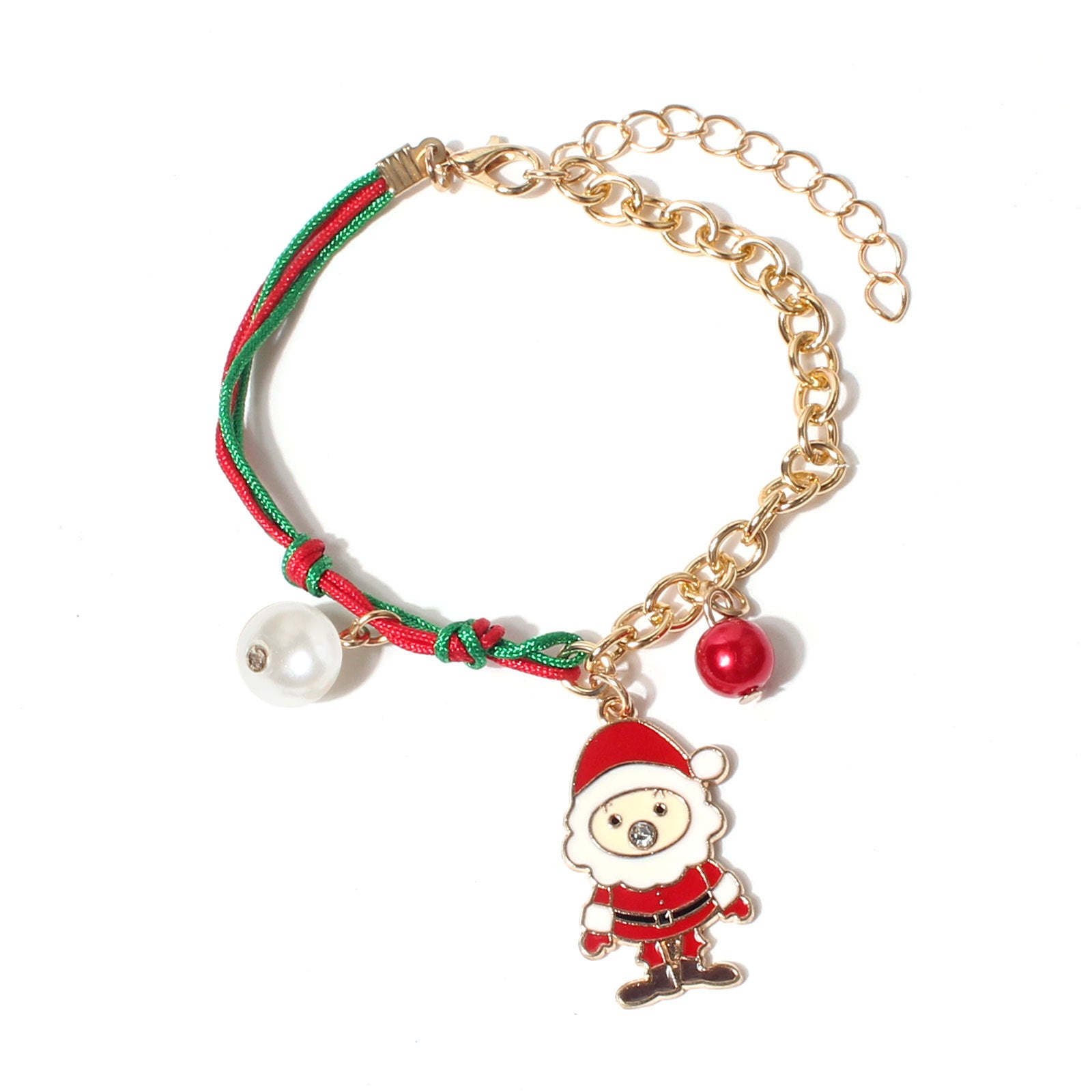 Wholesale Christmas Woven Ornament Bracelets