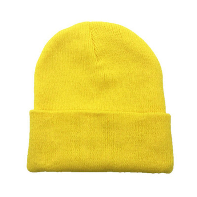 Wholesale Winter Outdoor Warm All-match Simple Wool Hat Beanie