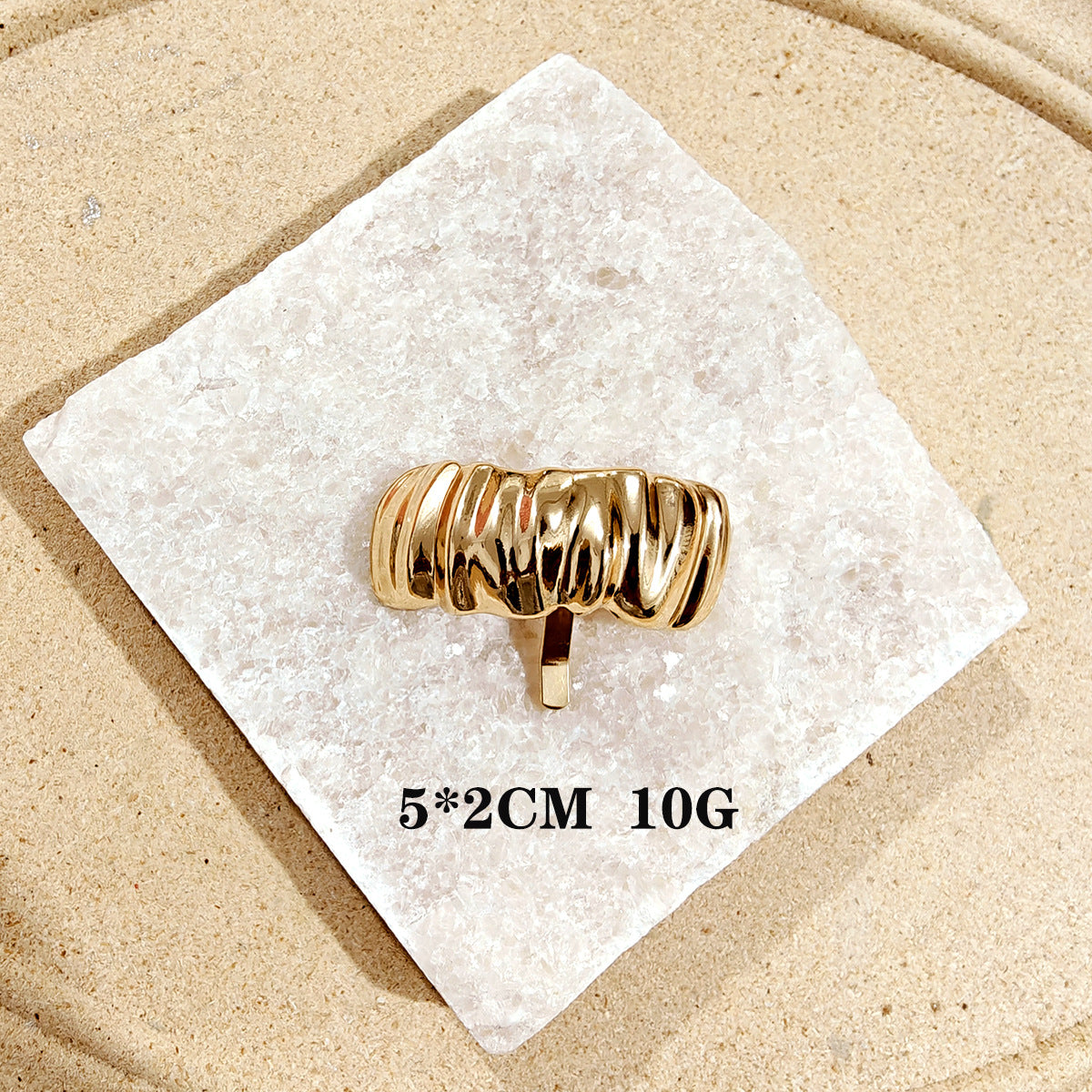 Wholesale Geometric U-shaped back of head hair hook ponytail clip