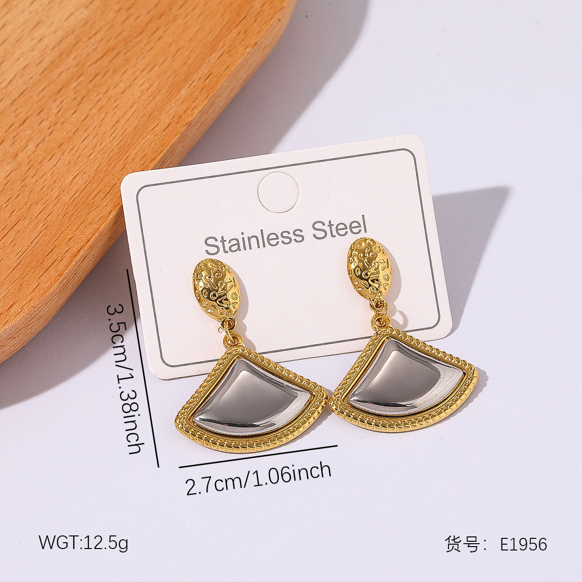 Wholesale Stainless steel stud earrings