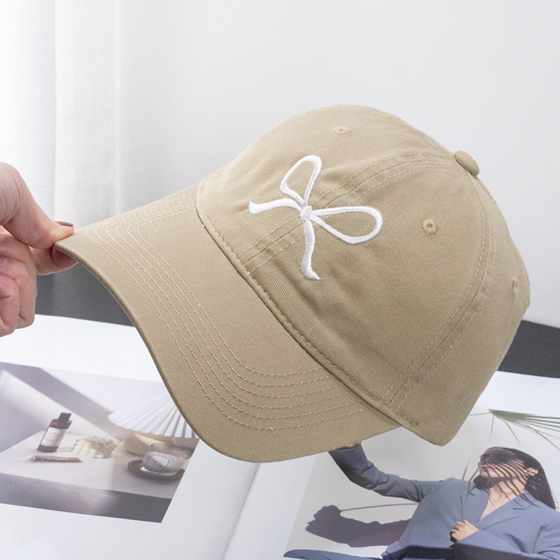 Wholesale Sweet Bow Embroidered Baseball Cap