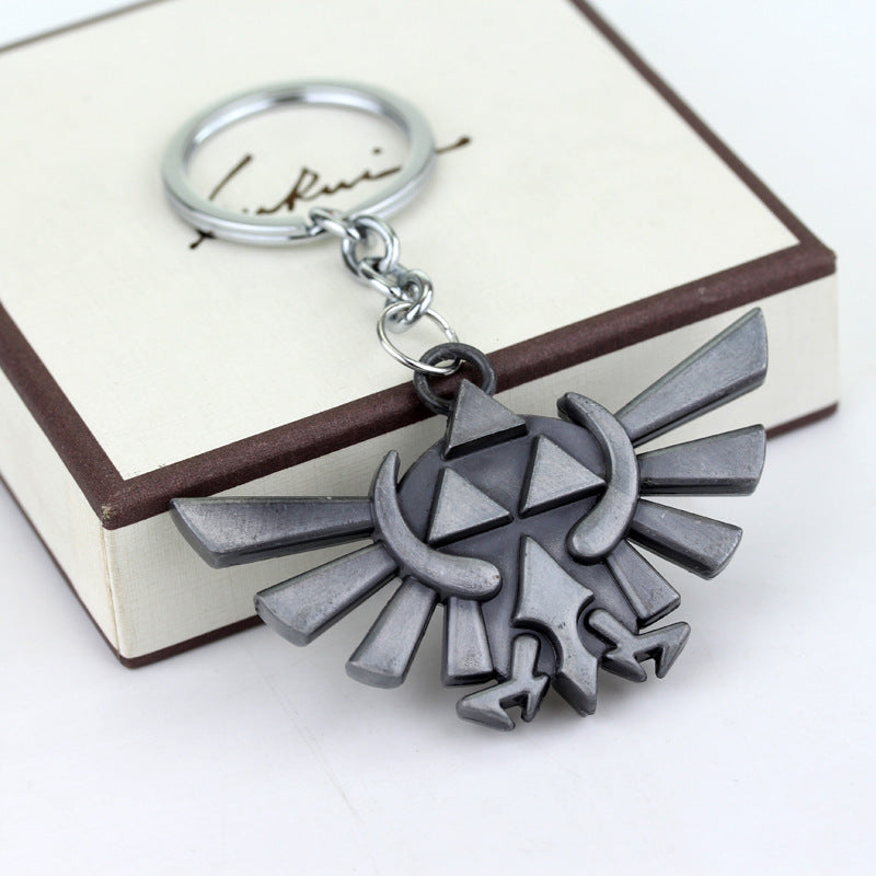 Wholesale Game Accessories Owl Shield Keychains