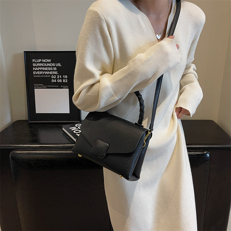 Wholesale Retro Shoulder Crossbody Bag Texture Small Square Bag