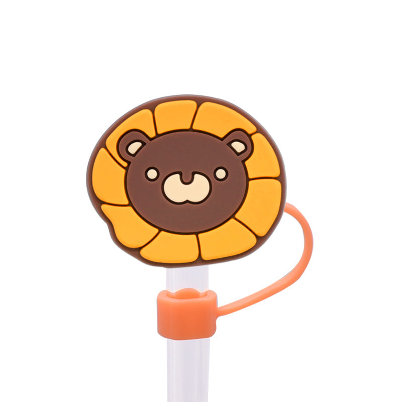 Wholesale Random 100pcs 10M  bread dust plug straw hat creative DIY cup straw accessories