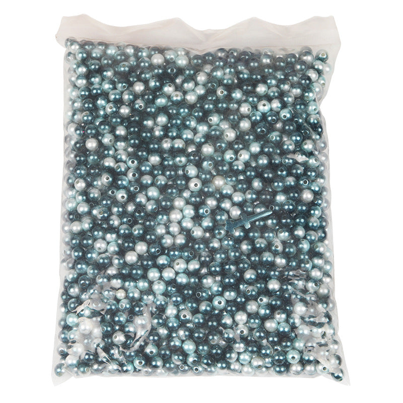 Wholesale 10mm Dual Color Gradient Beads ABS Imitation Pearl DIY Bead Accessories