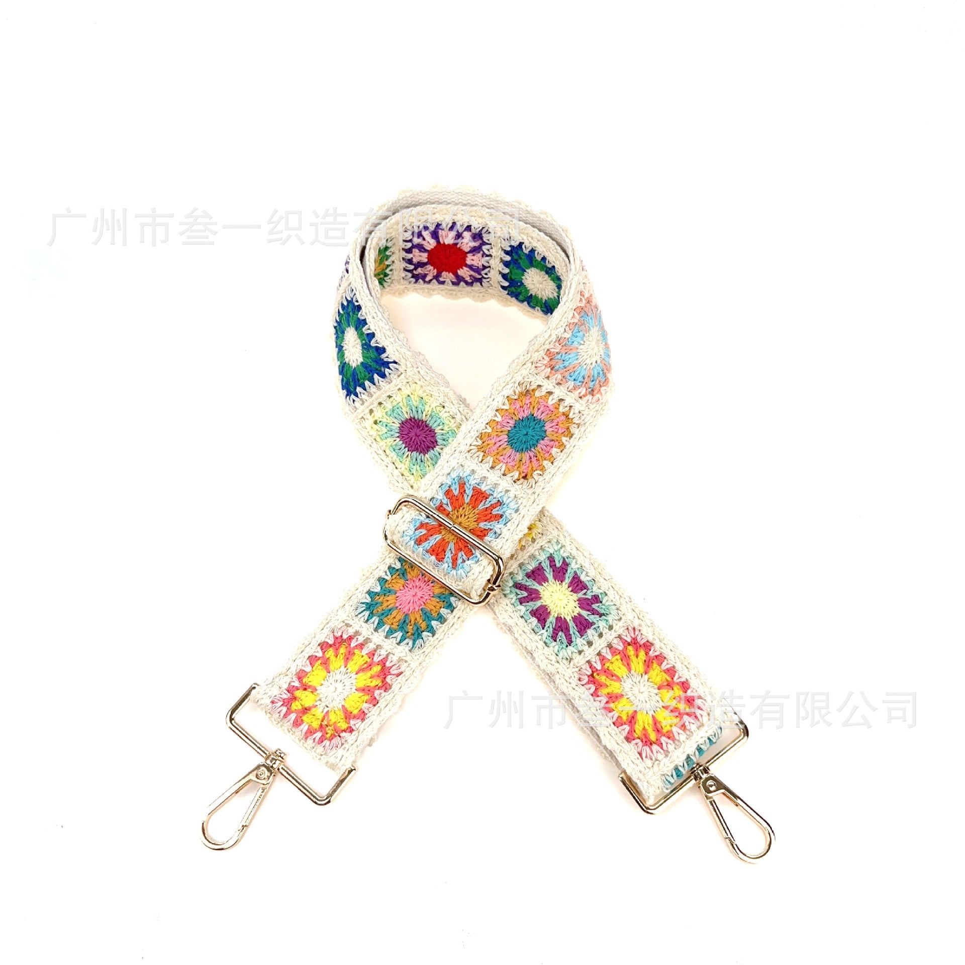 Wholesale 5cm Ethnic Retro Woven Adjustable Shoulder Strap