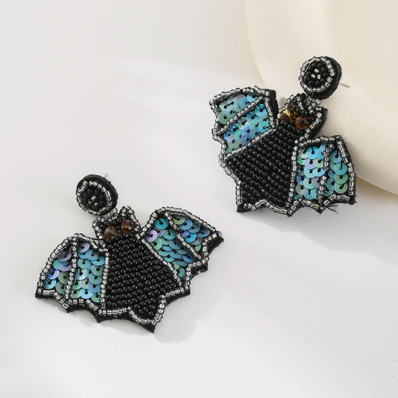 Wholesale  Fabric Beaded Earrings,  Bohemian Style Earrings