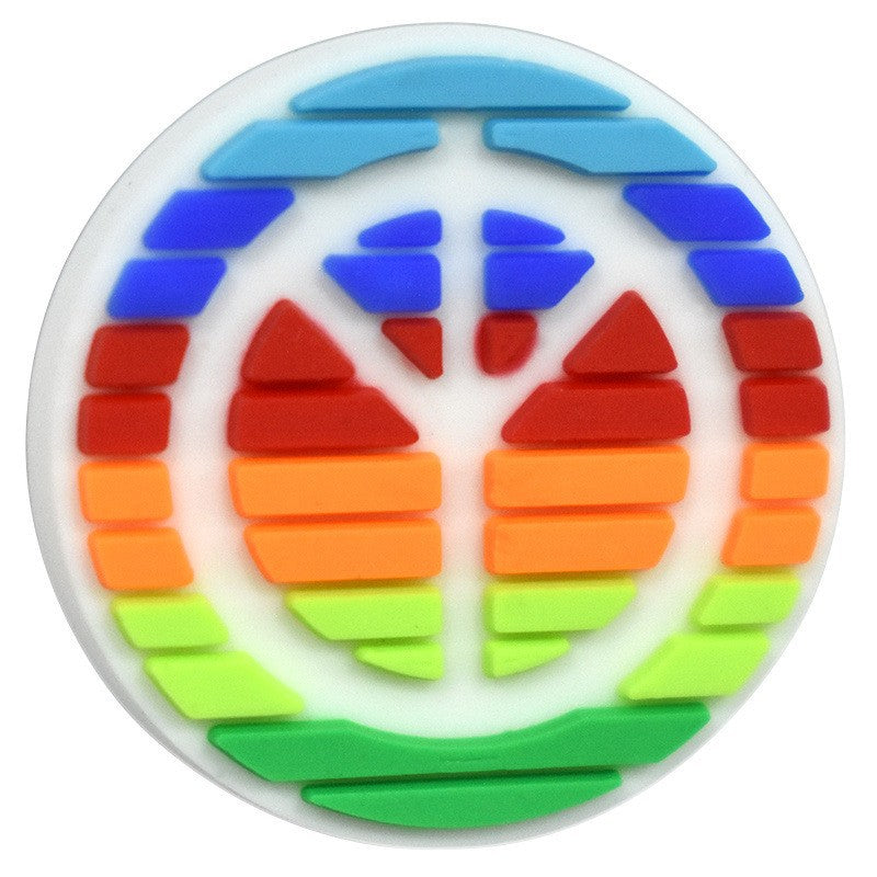 Wholesale Random 100pcs  Cartoon Love and Peace  Focal Beads