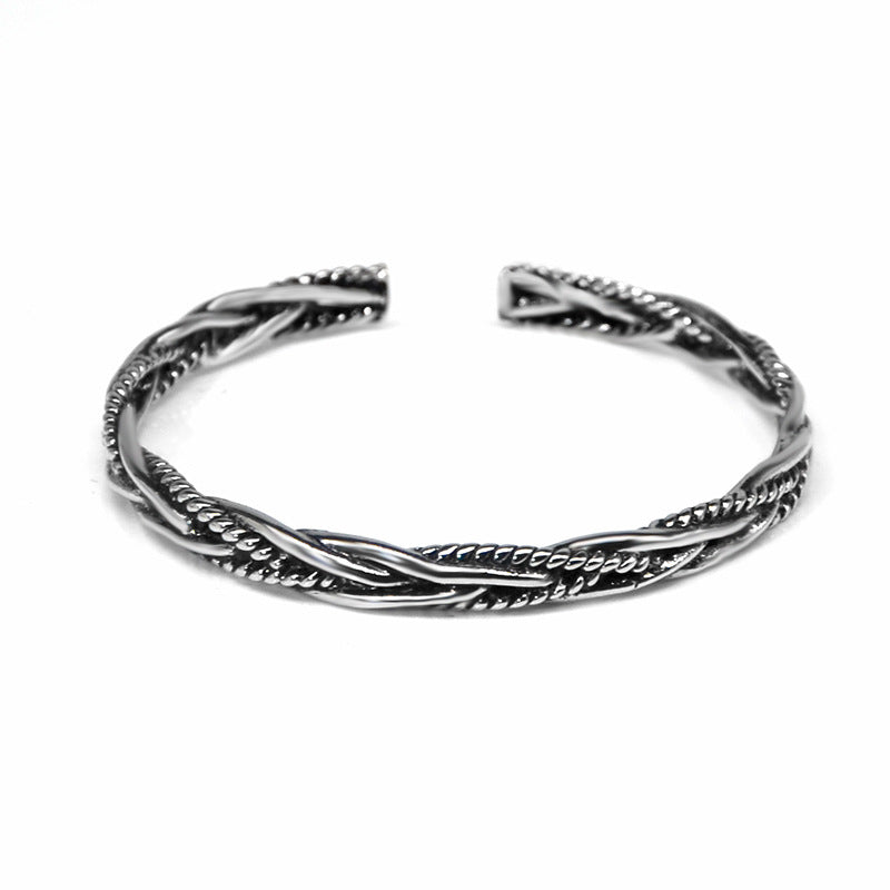 Wholesale Vintage Viking Pattern Adjustable Men's Bracelet