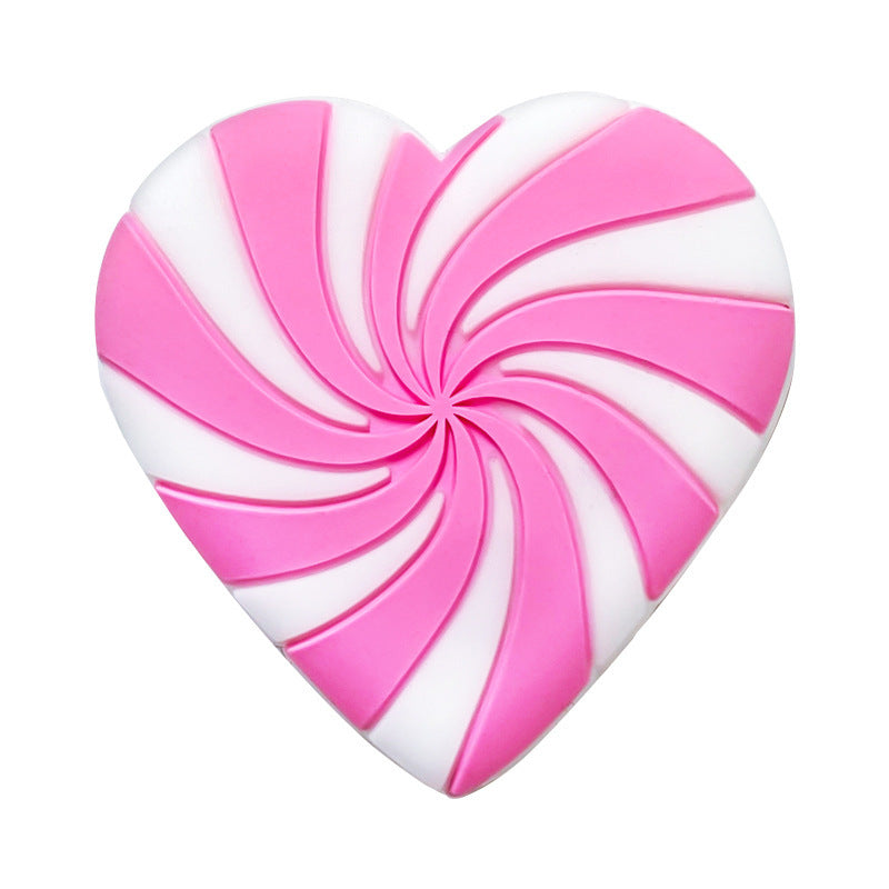 Wholesale 10pcs Heart Candy Beads Holiday Decoration Focal Beads