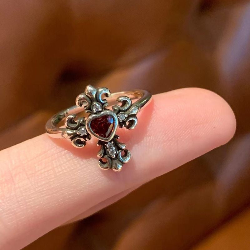 Wholesale Niche unique vintage index finger ring