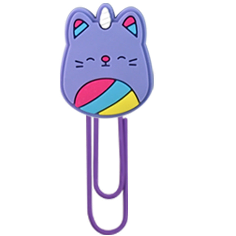 Wholesale Random 50pcs Cartoon Animal Paperclip Bookmarks