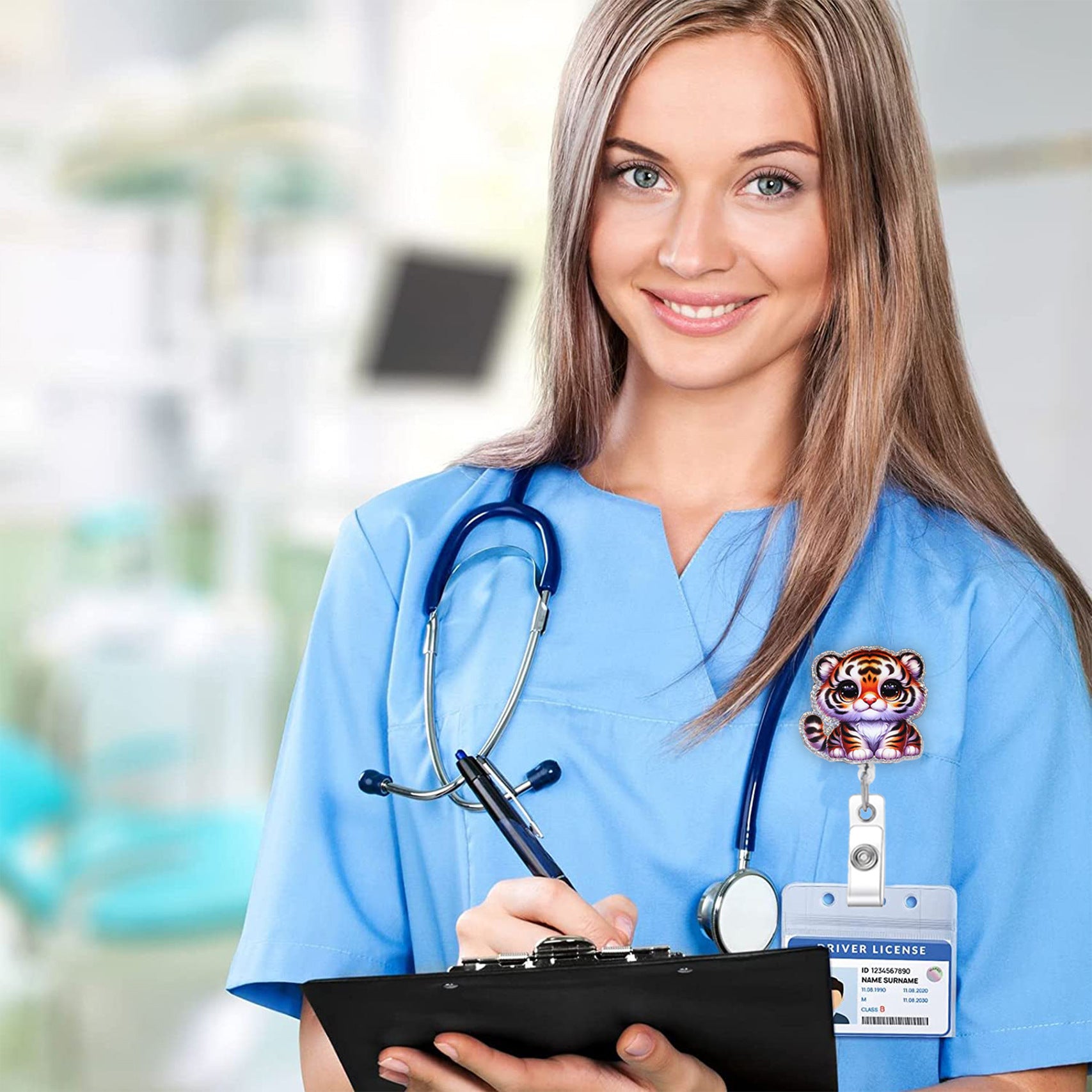 Wholesale Animal series acrylic telescopic rotating pull-out