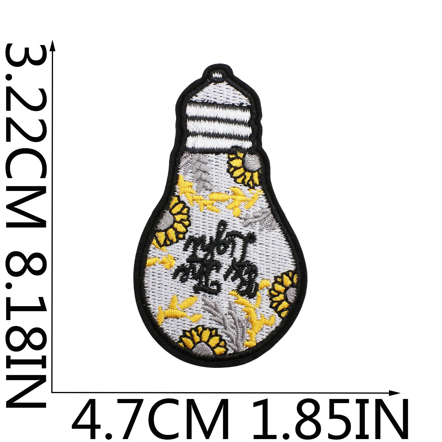 Wholesale Faith-themed embroidered cloth patch Jesus patch