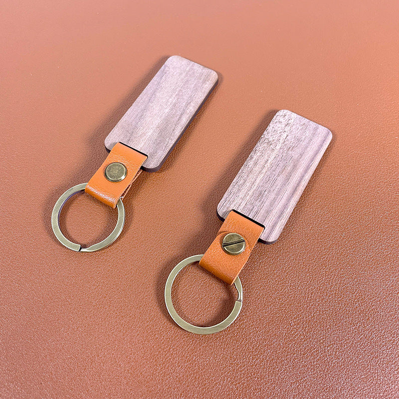 Wholesale DIY Blank Wooden Keychains