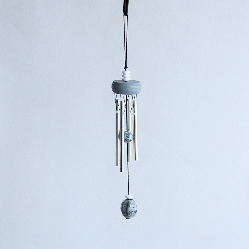 Wholesale Solid Aluminum Rod Metal Mini Wind Chime Decorative Pendant