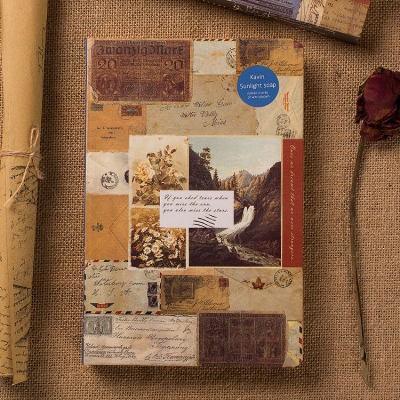 Wholesale Creative Ledger Color Page Illustration Notebook