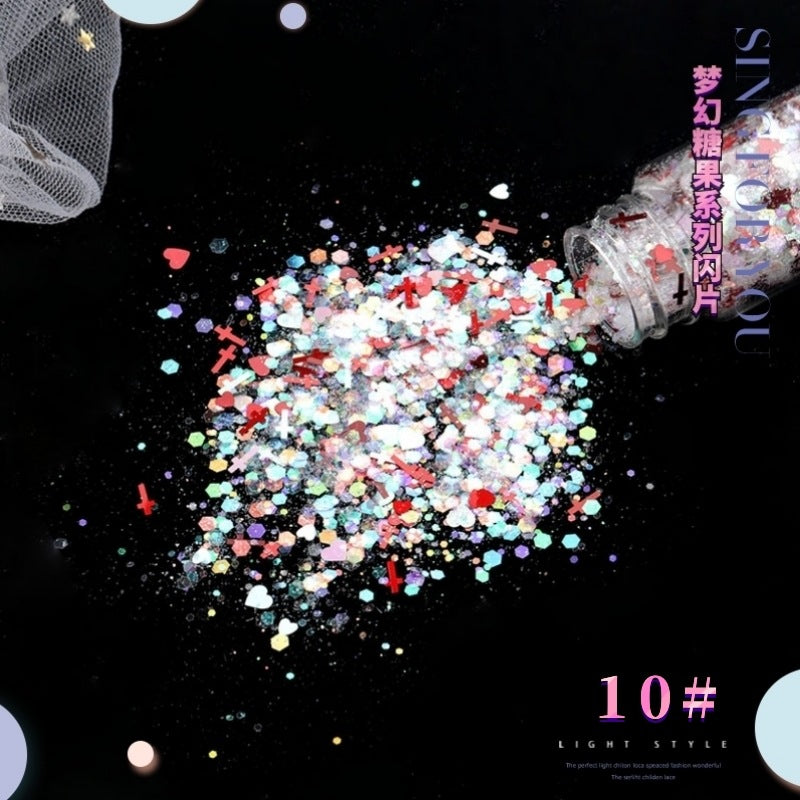 Wholesale DIY Crystal Dropper, Dreamy Mixed Dropper Material, Quicksand Oil Filling Material