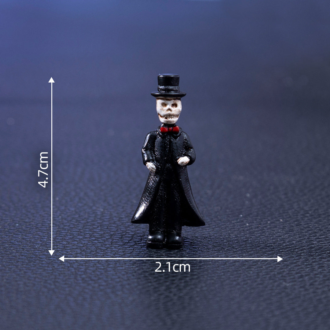 Wholesale  skull DIY decoration accessories micro landscape desktop small ornaments