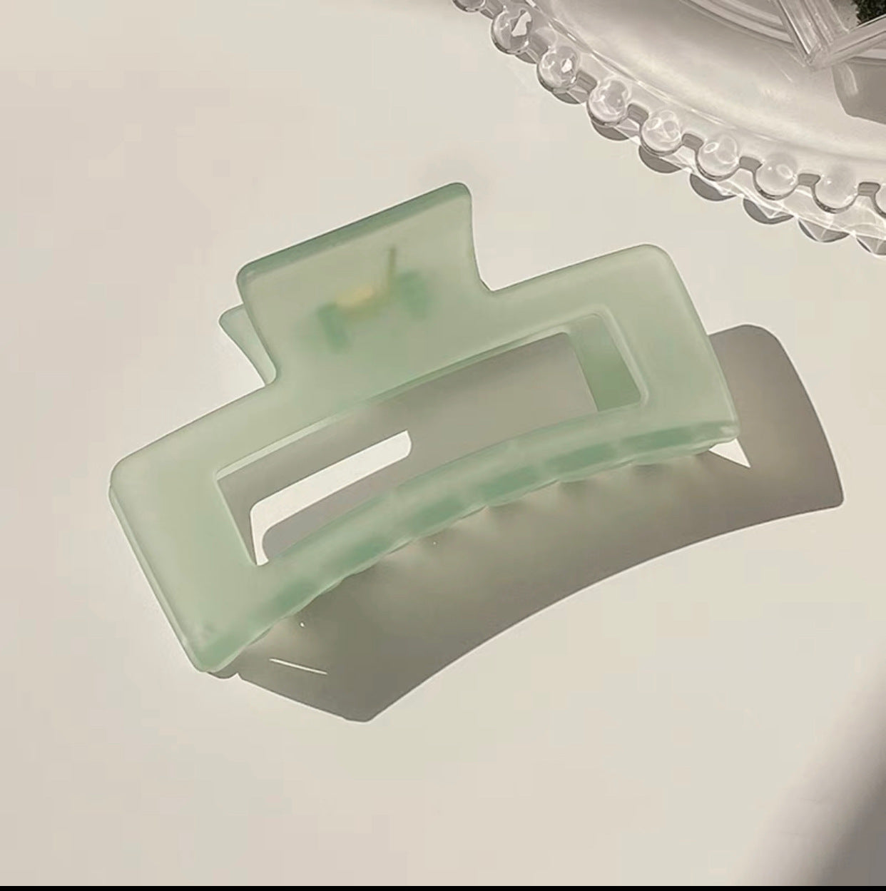 Wholesale Frosted Big Claws Resin Hair Clips