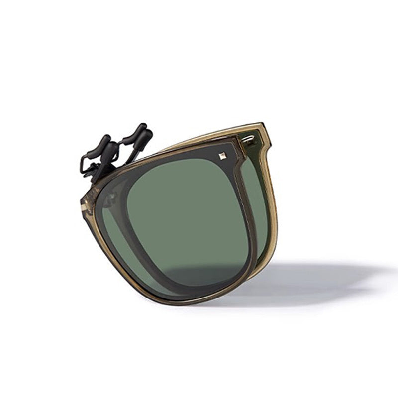 Wholesale Foldable Anti-UV Simple Fashion Lightweight Face Showing Small Sunglasses