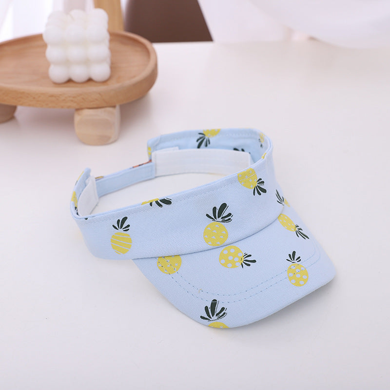 Wholesale Children's Outdoor Empty Top Cotton Baseball Caps