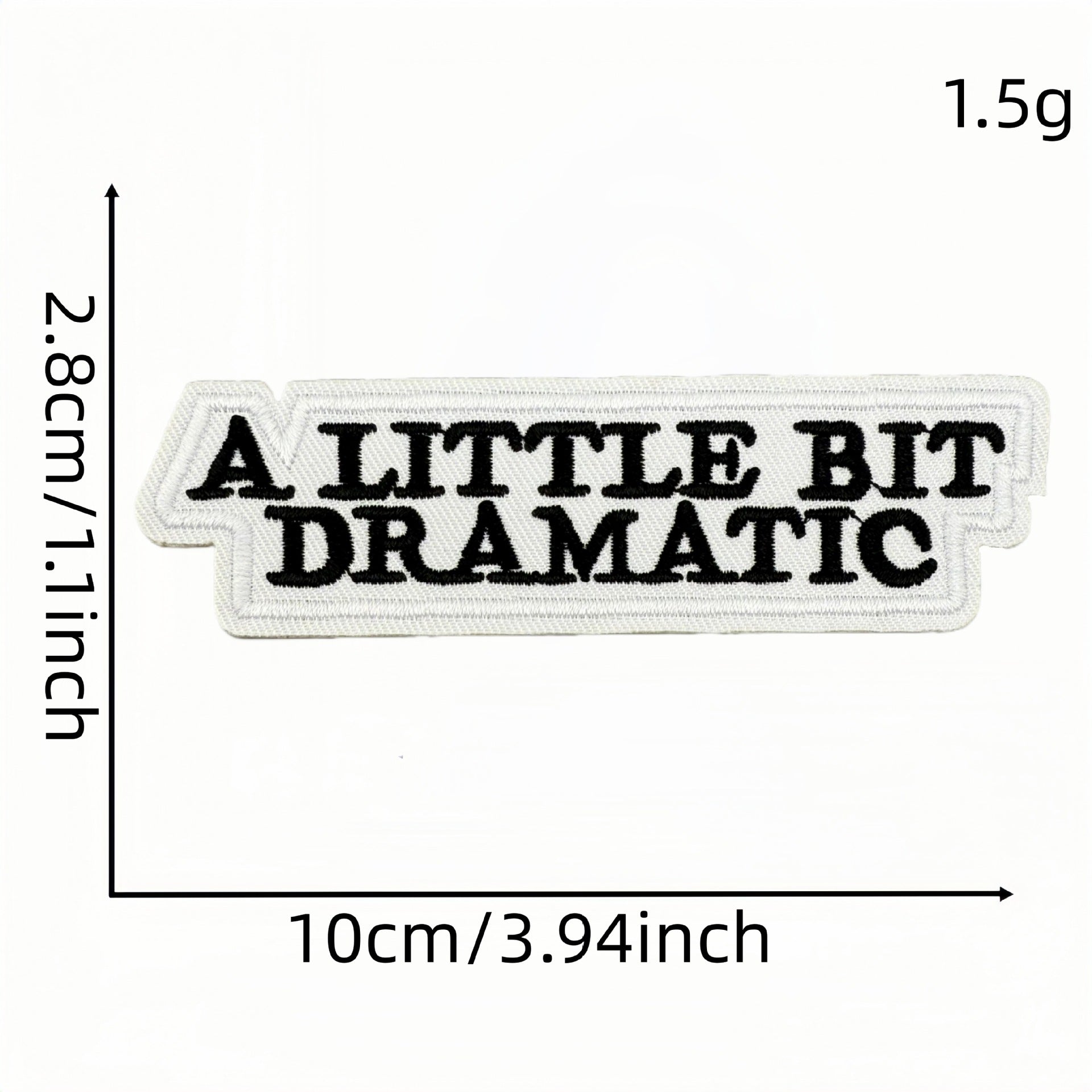 Wholesale Cartoon English Embroidery Cloth Patch