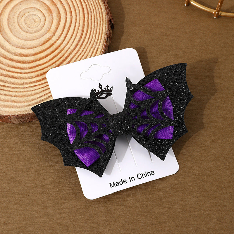 Wholesale Halloween Alloy Hairpin Bow Prop Decoration