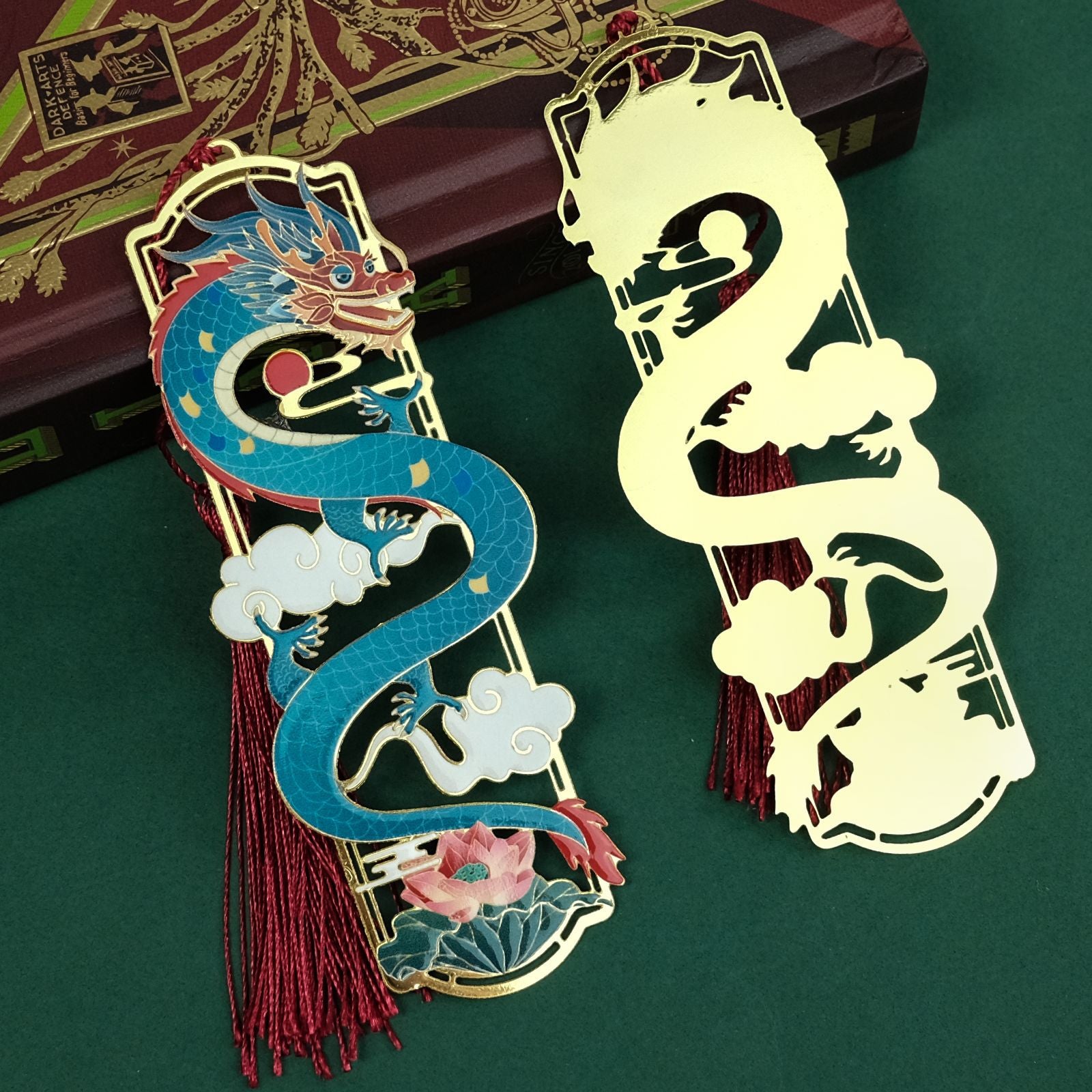 Wholesale Chinese style themed metal bookmark hollow high value small gift