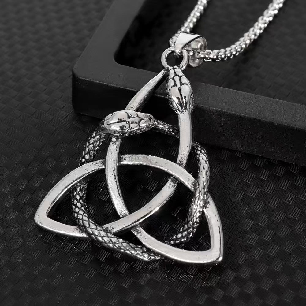 Wholesale Vintage Eagle Wings Alloy Pendant Necklace
