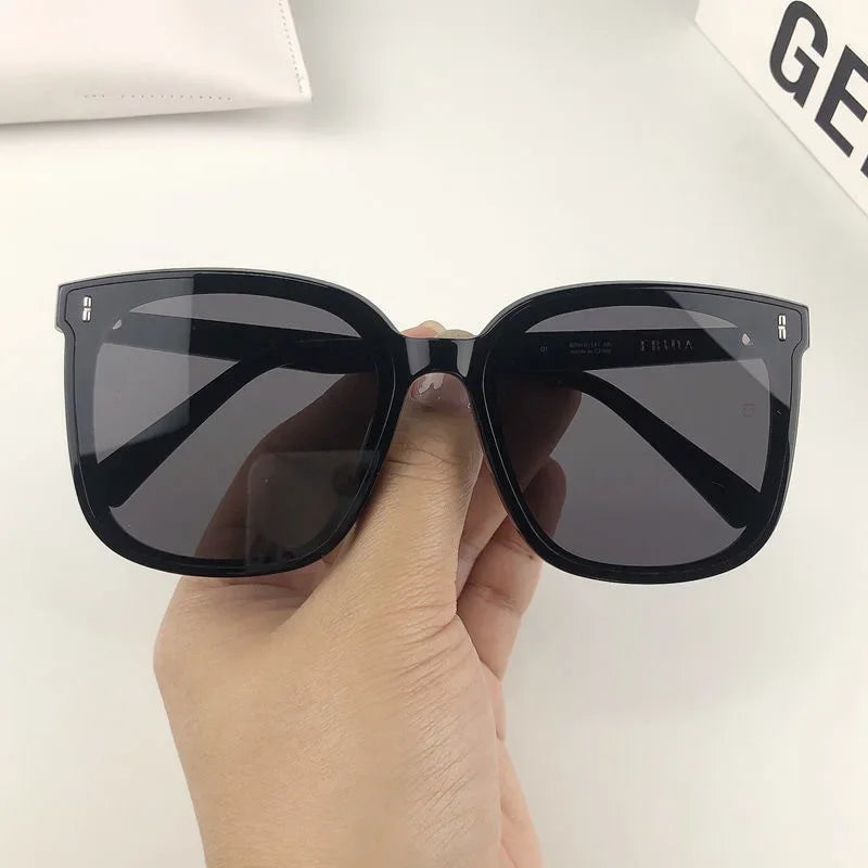 Wholesale Temperament large frame sunglasses