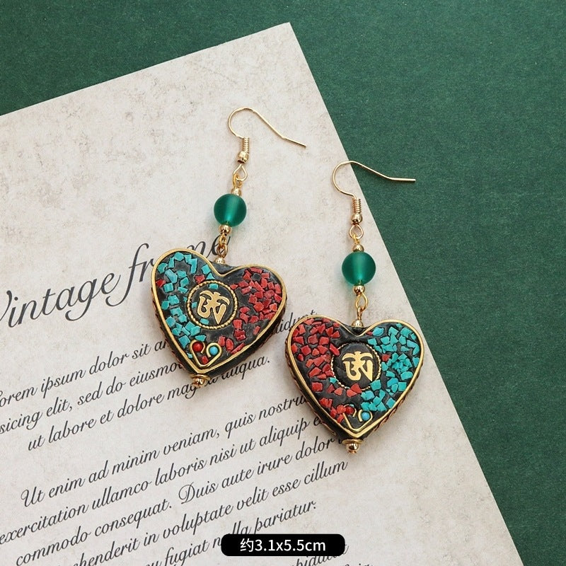 Wholesale Nepal Minimalist Alloy Earrings