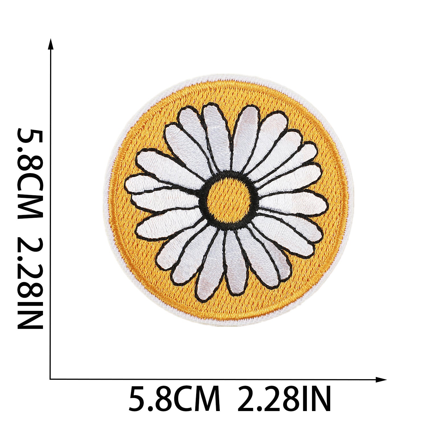 Wholesale Hundred Flowers Embroidery Patches Colorful Flowers Embroidery Patches