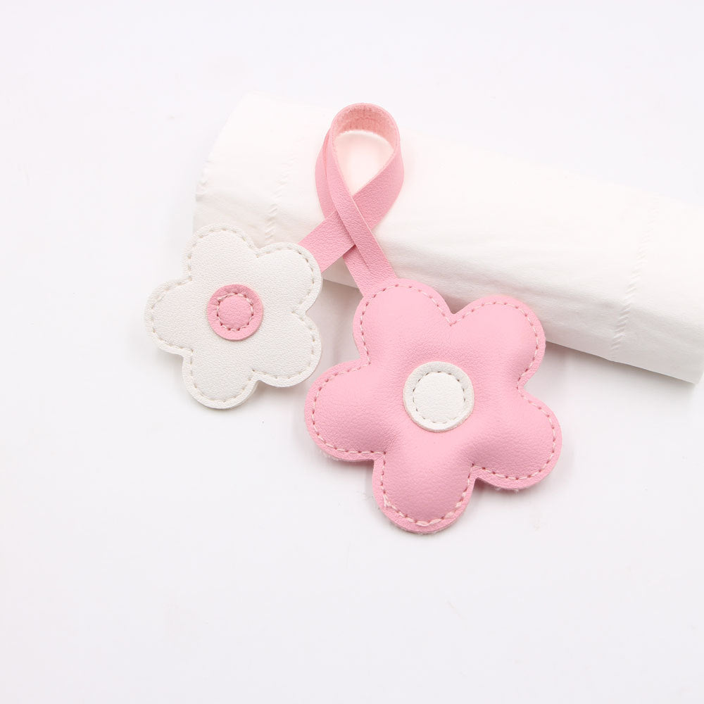 Wholesale Cherry Blossom Cute Animal Leather Bag Charm Pendant Stylish Fashion Accessory For Everyday Use And Resale