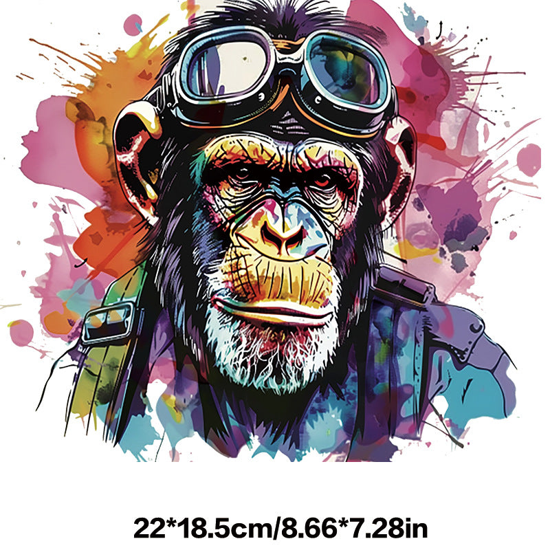 Wholesale Animal graffiti style UV DTF Ready to Press Transfers Wraps