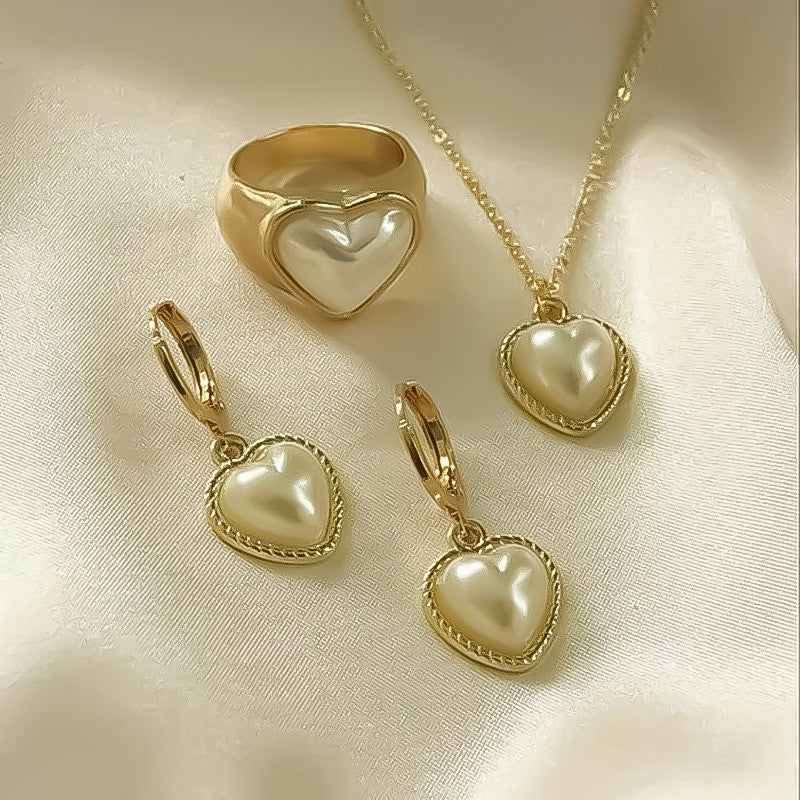 Wholesale Imitation Pearl Jewelry Set